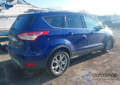 2014 Ford Escape Titanium из США, поврежденный, VIN 1FMCU9J91EUC19192